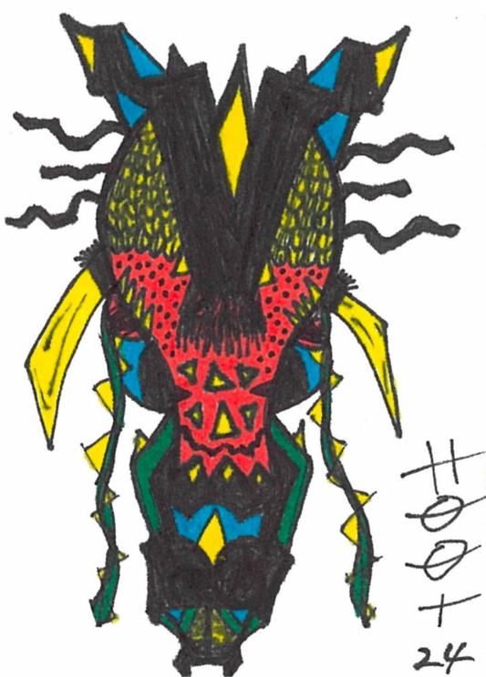 Insect (Species Unknown) - trading card