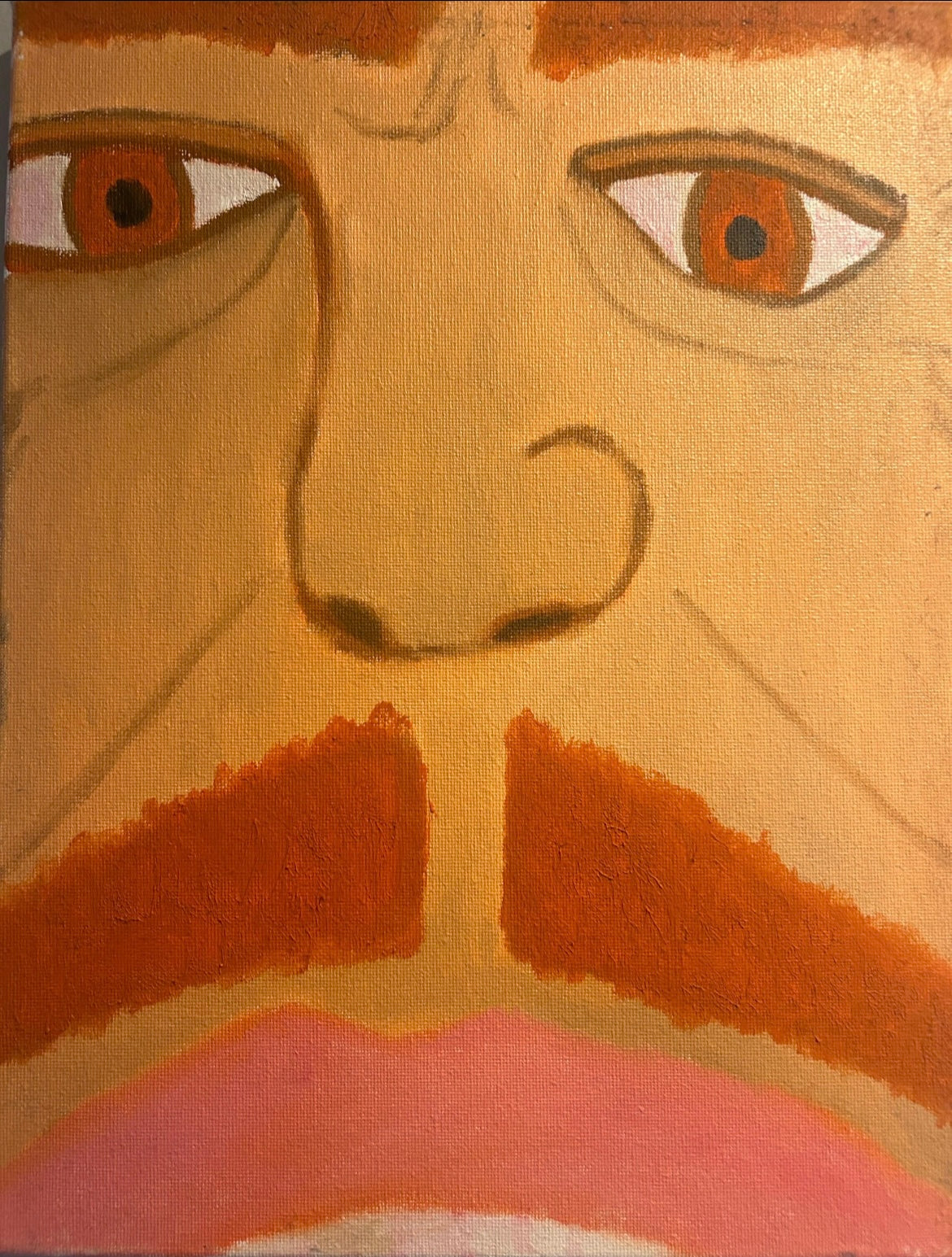 Male Authority - oil on canvas